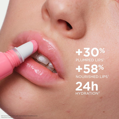 Lip Perfector | Peptide Plumping and Hydrating Lip Gloss | Instant Shine with Sheer, Shimmer Finish |Non-Sticky Texture with Vanilla Scent | 0.35 Ounces