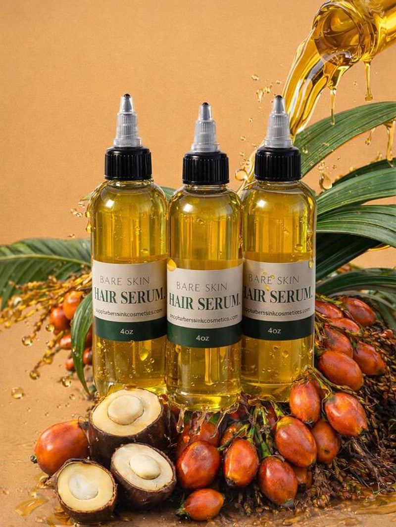 Hair Serum "AKA Batana Oil" 3 Pack - Nourishing Batana Oil for All Hair Types - Convenient 3-Pack Set for Hair Care Routines