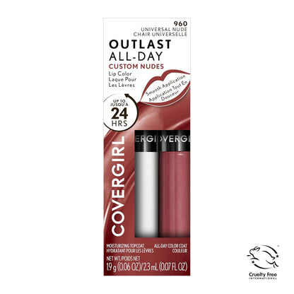 Outlast All-Day Lip Color Custom Nudes, 960 Universal Nude